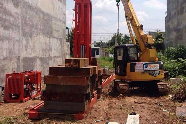 Ép cọc bê tông Tỉnh Bắc Giang nhận thi công ép Neo, ép Tải cho công trình nhà dân