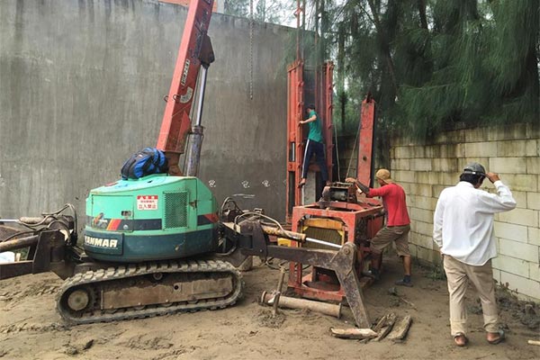   Ép cọc bê tông Huyện Sóc Sơn Hà Nội nhận ép neo, ép tải cho công trình gia đình