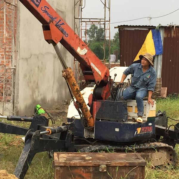 Ép cọc bê tông Vân Đình Ứng Hòa nhận thi công ép cọc BT cốt thép cho công trình nhà ở