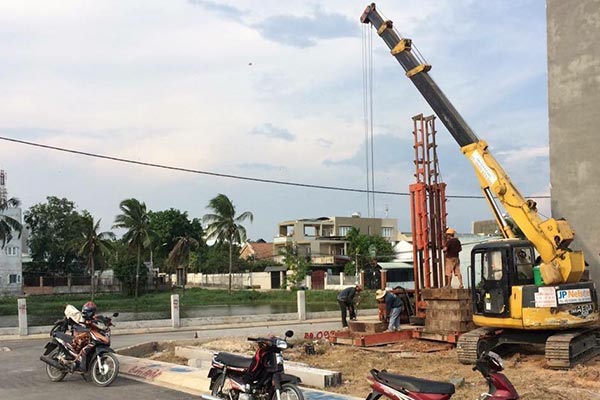 Ép cọc bê tông Đồng Văn Hà Nam nhận thi công ép Neo, ép Tải cho công trình nhà dân